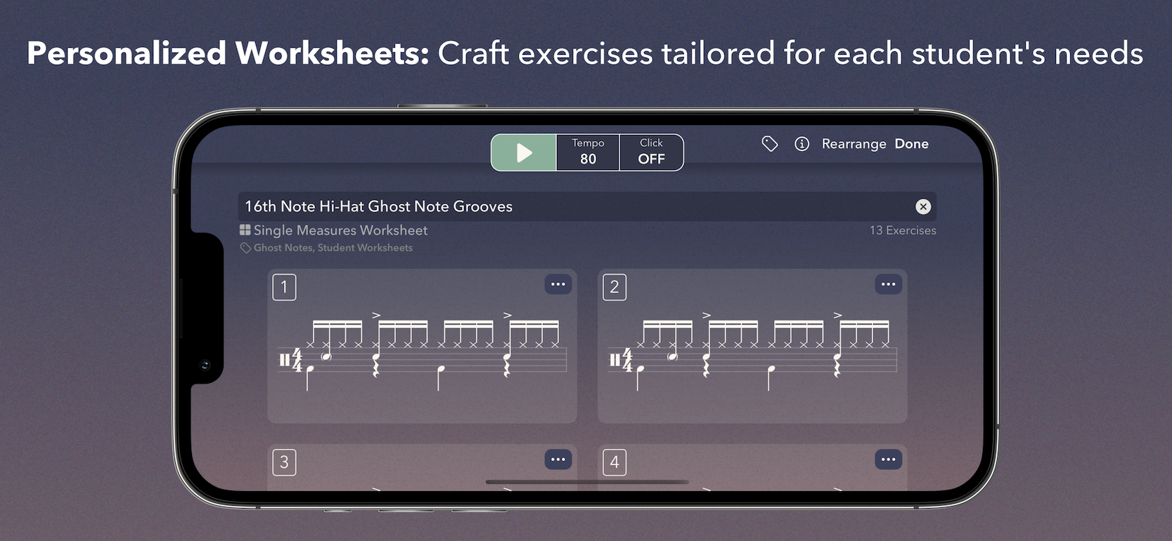 BEAT NOTE | Drum Notation App on your mobile device